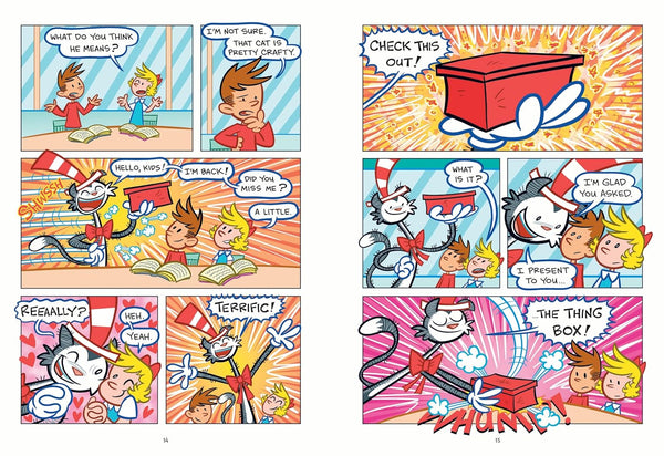 Dr Seuss Graphic Novel : Thing One and Thing Two Have Homework to Do - Paperback