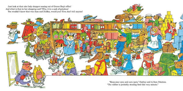 Richard Scarry's The Supermarket Mystery - Paperback