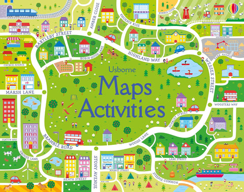 Maps Activities Pad - Paperback
