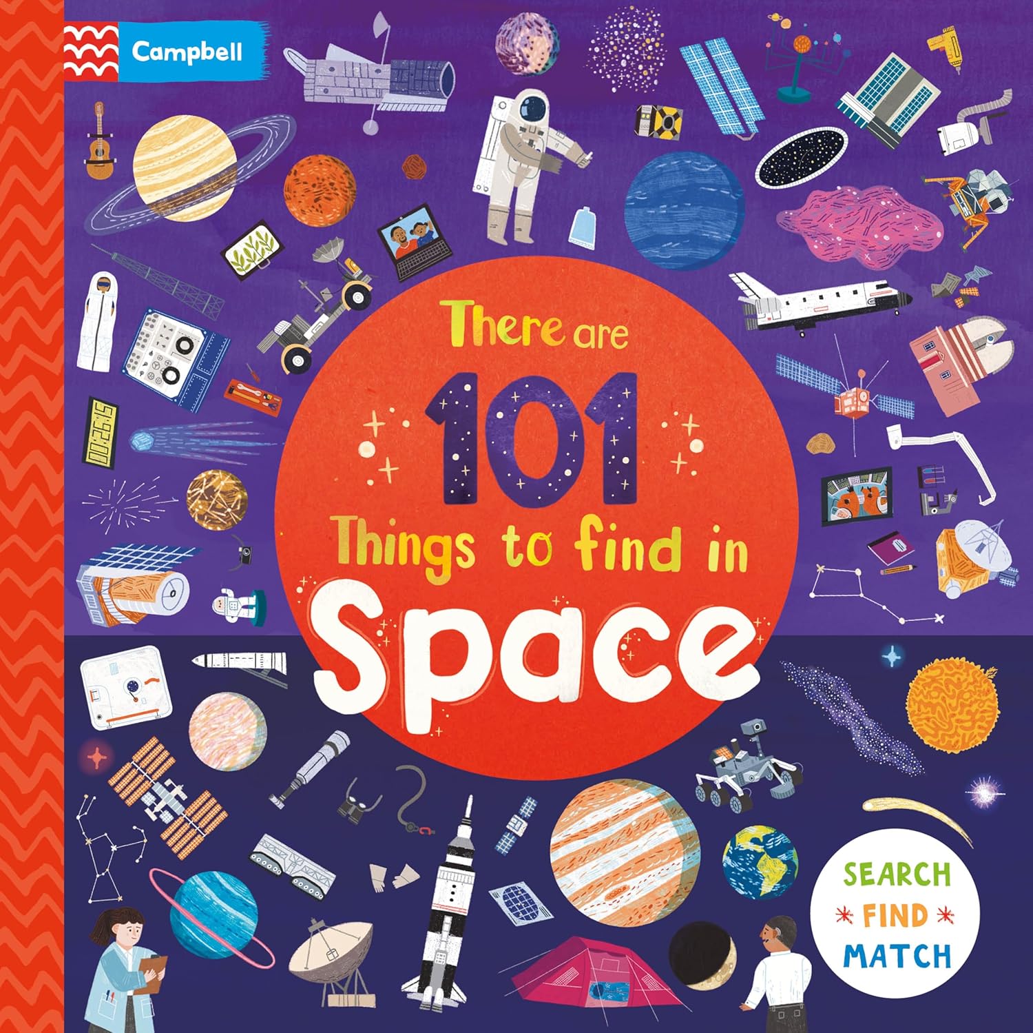 There are 101 Things to Find in Space - Board book