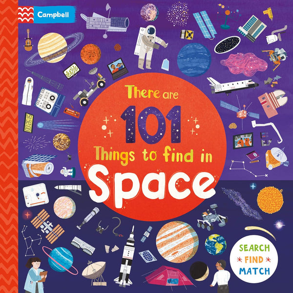 There are 101 Things to Find in Space - Board book