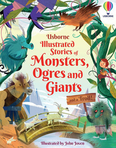 Illustrated Stories of Monsters, Ogres, Giants - Paperback