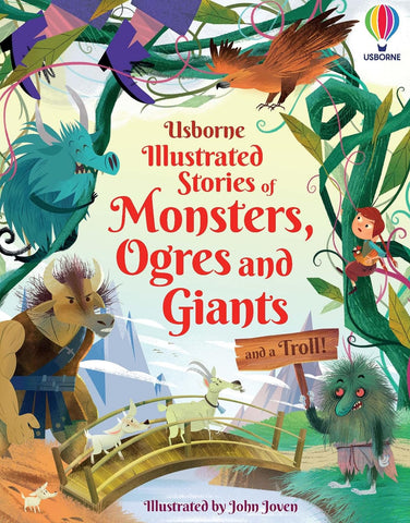 Illustrated Stories of Monsters, Ogres, Giants - Paperback