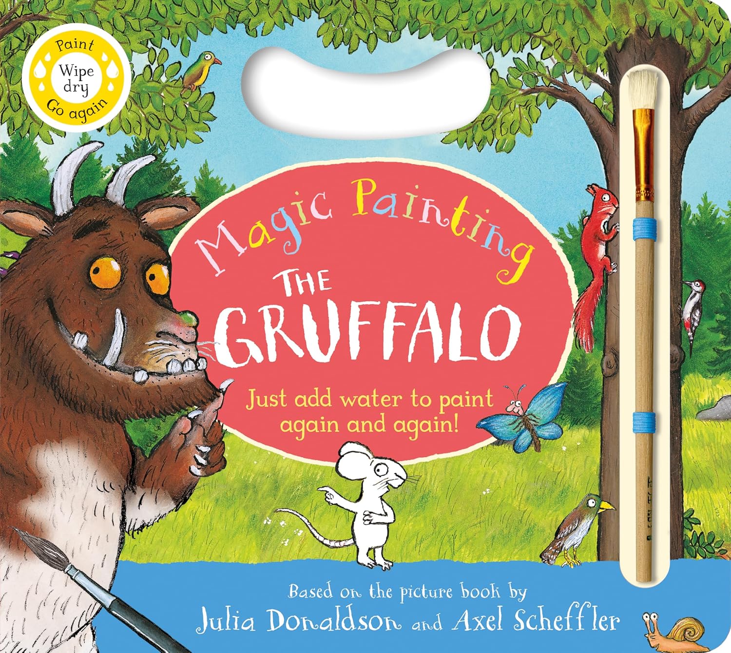 The Gruffalo Magic Painting Book - Board book
