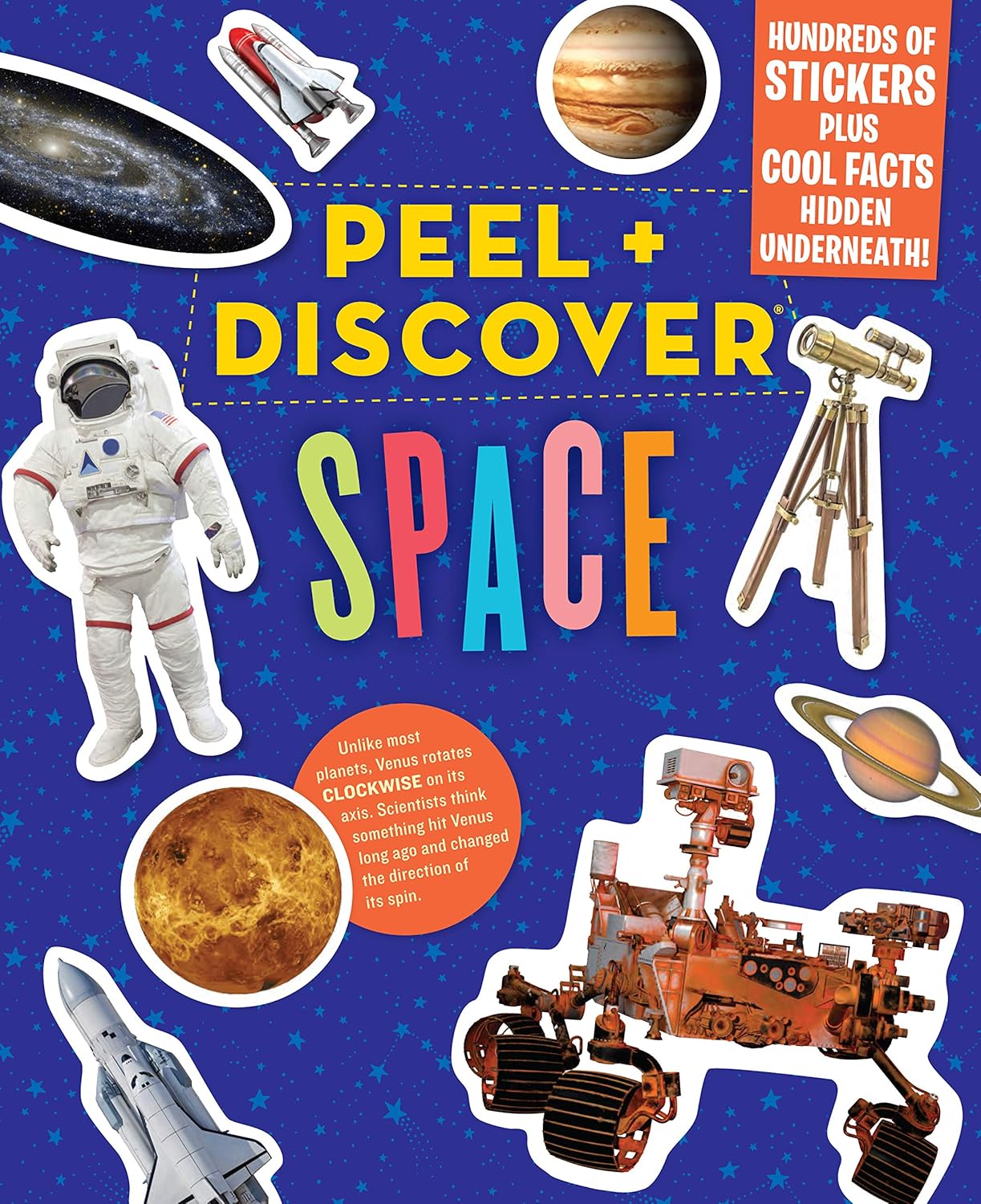 Peel + Discover : Space - Paperback