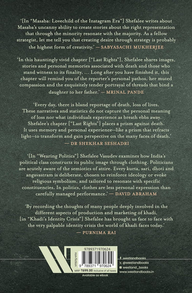 Stories We Wear : Status, Spectacle and the Politics of Appearance - Hardback