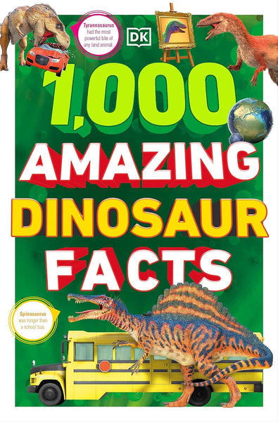 1,000 Amazing Dinosau Facts - Paperback