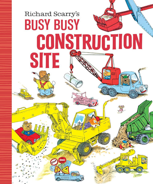 Busy Construction Site - Board Book