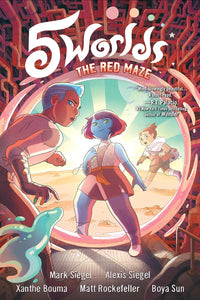 5 Worlds Book #3 : The Red Maze - Hardback