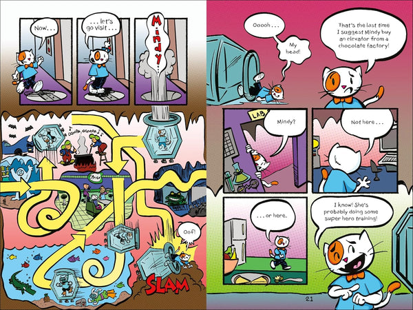 Max Meow Book 2 : Donuts And Danger - Paperback