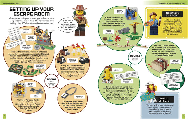 Build Your Own Lego Escape Room - Hardback