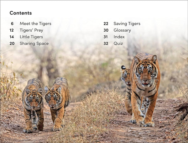 DK Super Readers Level 2 Save the Tigers - Paperback