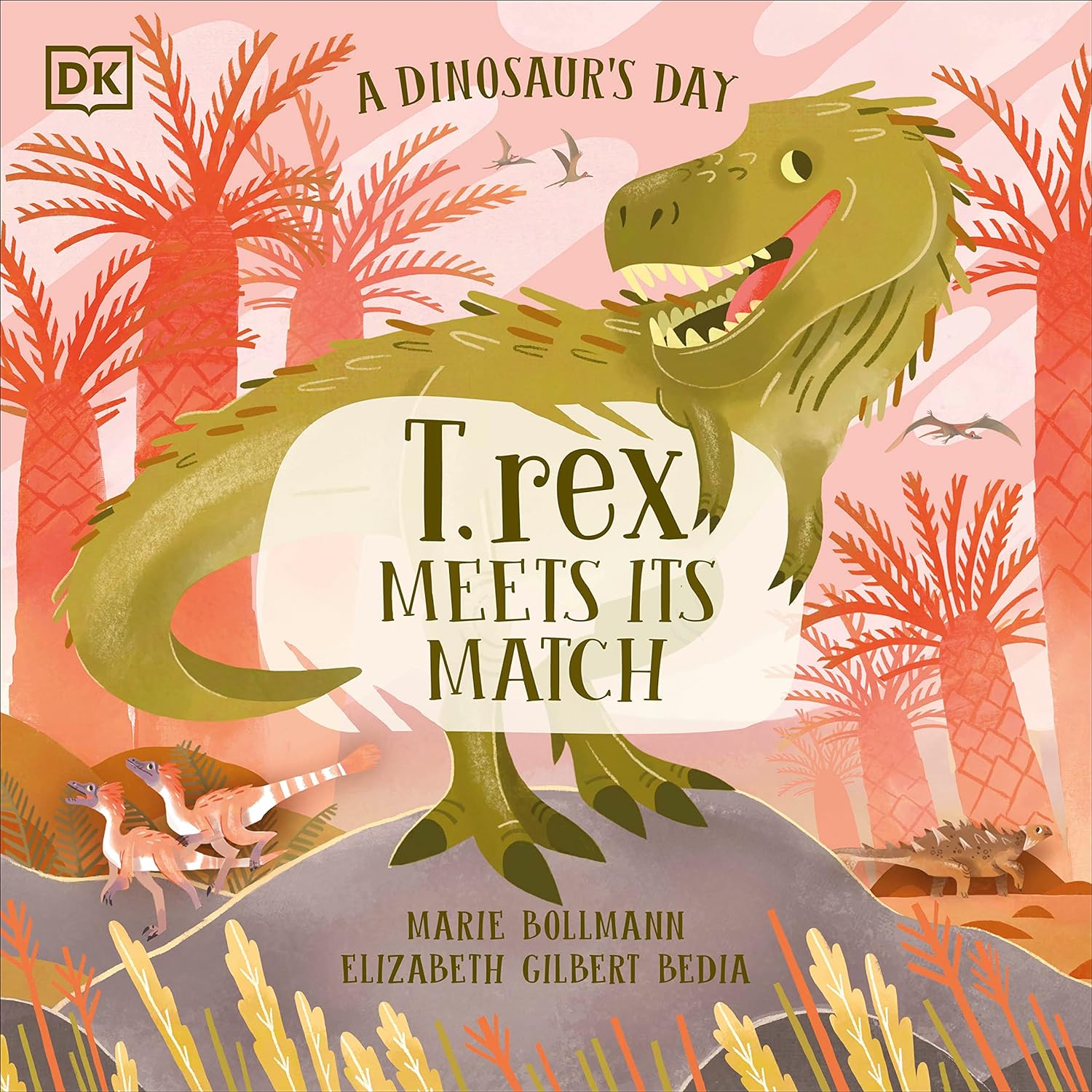 A Dinosaur’S Day: T. Rex Meets His Match - Paperback