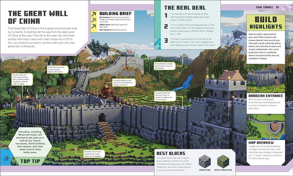 The Minecraft Ideas Book: Create The Real World In Minecraft - Hardback