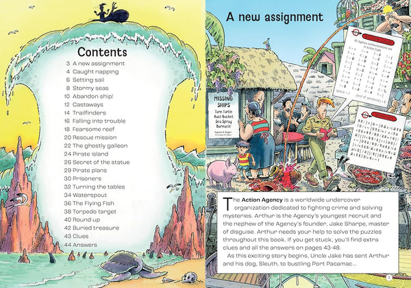 Agent Arthur on the Stormy Seas - Paperback