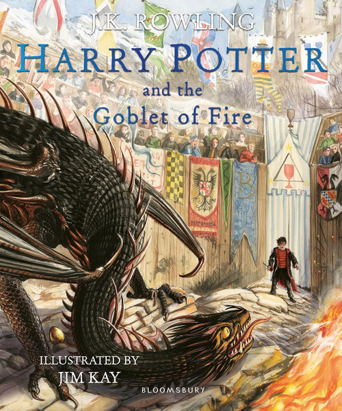 Harry Potter and the Goblet of Fire : Illustrated Edition - Paperback