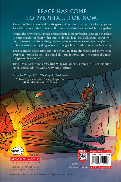 Wings Of Fire Graphic Novel #6 : Moon Rising A Graphic Novel - Hardback