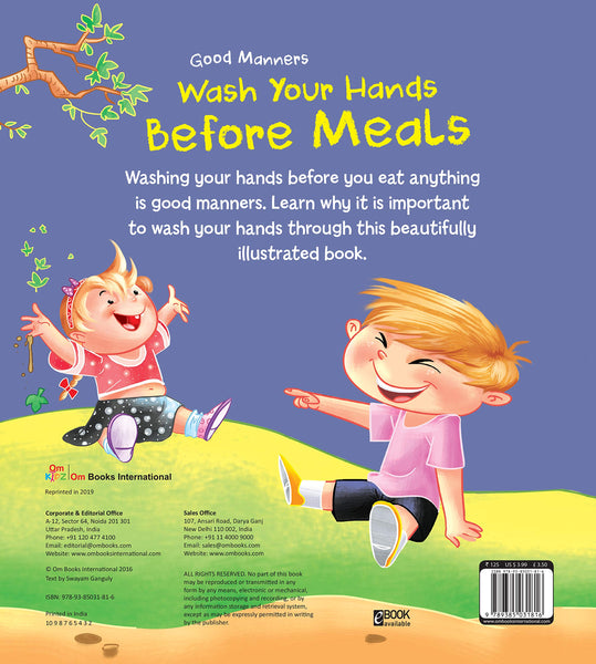 Good Menners Wash Hands Before Meals - Paperback