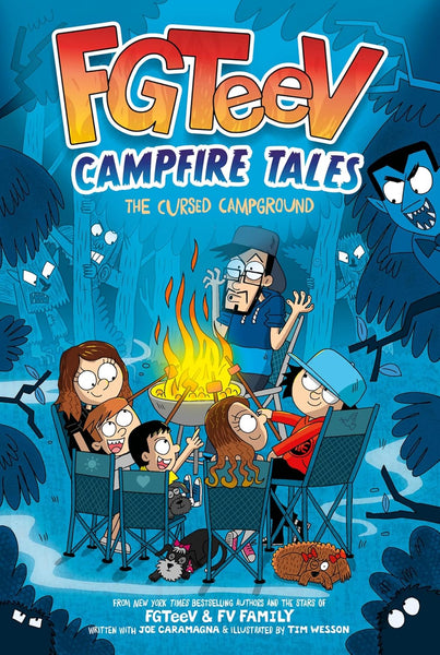 Fgteev Campfire Tales : 1 - The Cursed Campground - Paperback