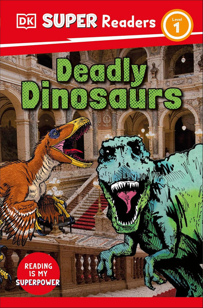 DK Super Readers Level 1 Deadly Dinosaurs - Paperback