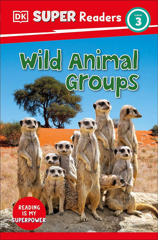 DK Super Readers Level 3 Wild Animal Groups - Paperback