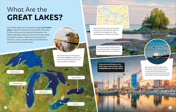 DK Super Planet The Great Lakes - Paperback