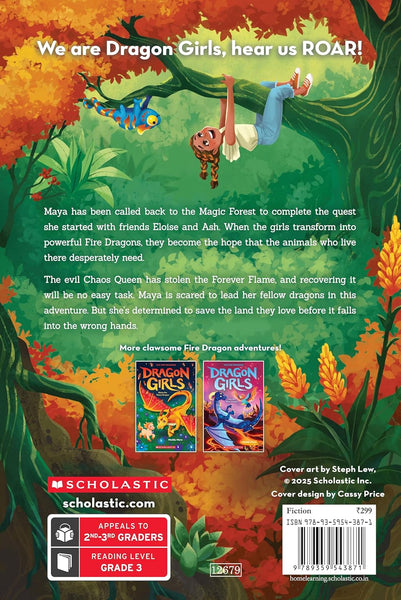 Dragon Girls #18 : Maya The Ember Dragon - Paperback