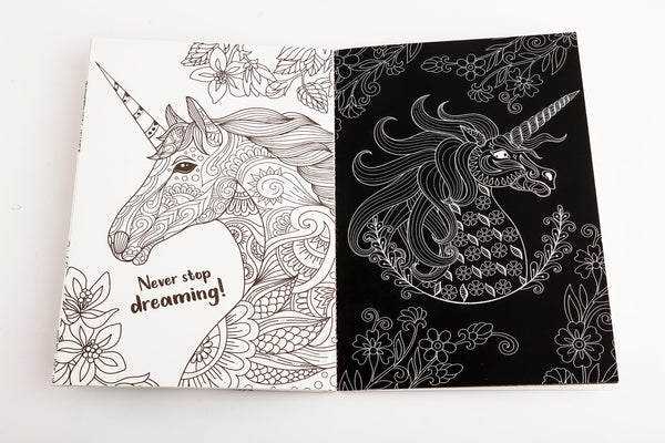 Scratch Art Creations: Neon Unicorns