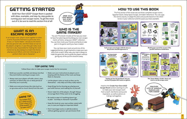 Build Your Own Lego Escape Room - Hardback