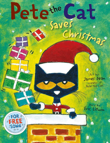 Pete The Cat Saves Christmas - Paperback