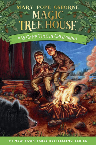 Magic Tree House #35: Camp Time in California - Paperback
