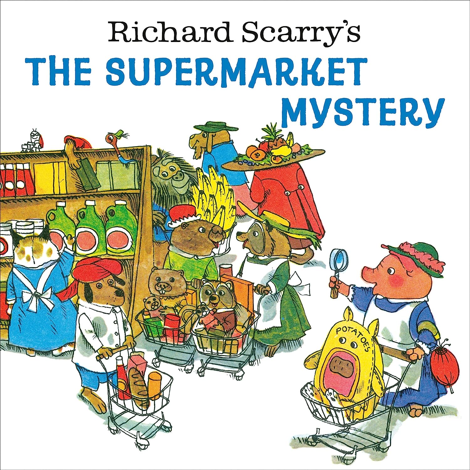 Richard Scarry's The Supermarket Mystery - Paperback