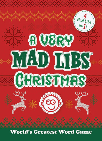 A Very Mad Libs Christmas: 4 Mad Libs in One! - Paperback