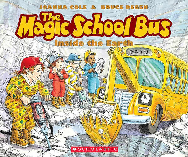 Magic School Bus : Inside The Earth - Paperback