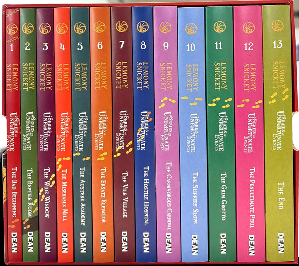 A Series of Unfortunate Events : Lemony Snicket 13 Volume Box Set - Paperback