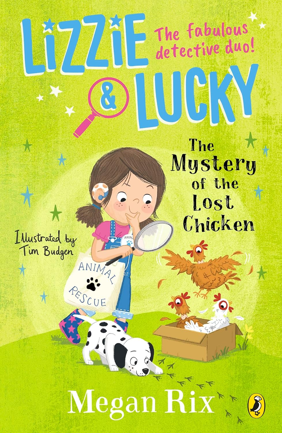 Lizzie and Lucky #4 : The Mystery of the Lost Chicken - Paperback