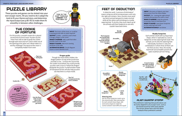 Build Your Own Lego Escape Room - Hardback