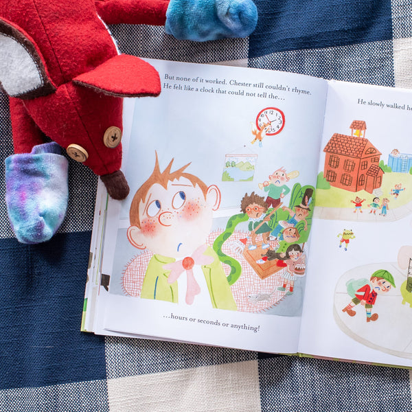 Chester Van Chime Who Forgot How To Rhyme - Hardback