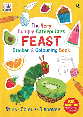 The Very Hungry Caterpillar’s Feast Sticker and Colouring Book - Paperback