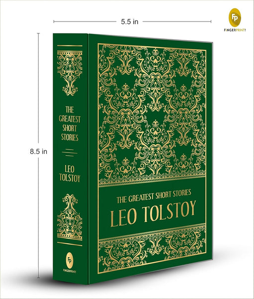 THE GREATEST SHORT STORIES OF LEO TOLSTOY (DELUXE HARDBOUND EDITION)