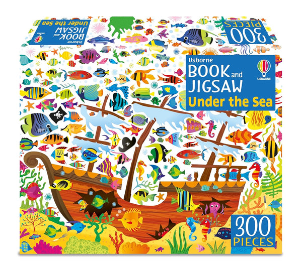 Book and Jigsaw Under the Sea - Paperback