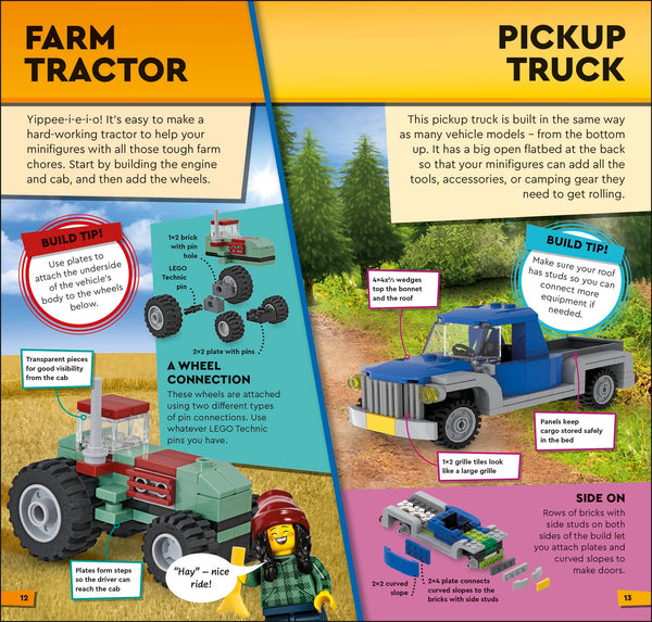 Lego Pocket Builder Vehicles: Make Things Move - Paperback