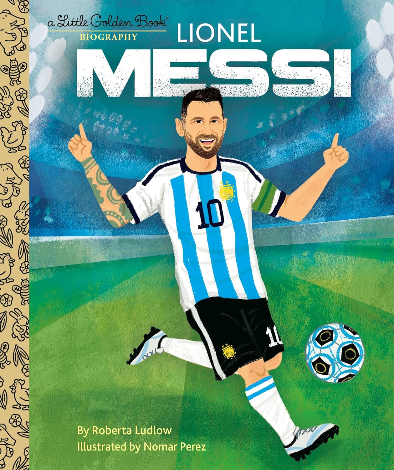 Lionel Messi A Little Golden Book Biography - Hardback