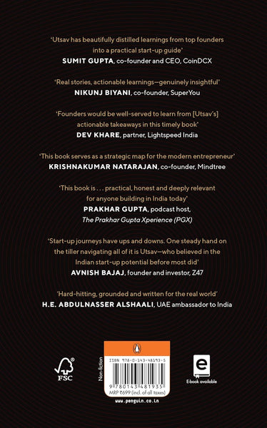 The Founder Manual: Insights from the Top Founders of India - Hardback