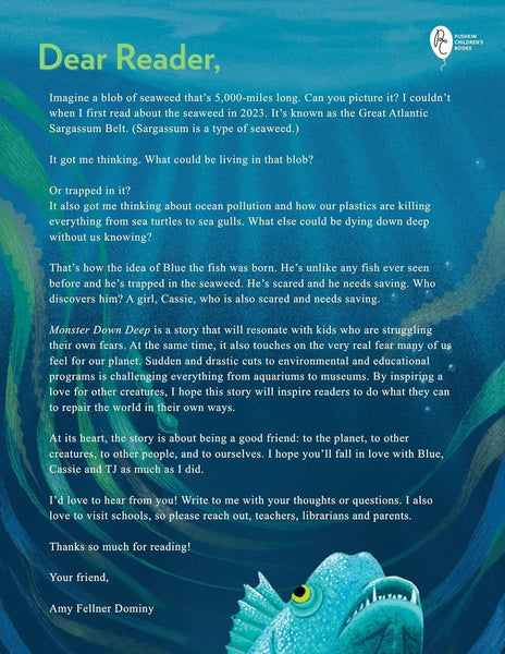Monster Down Deep - Paperback