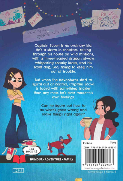 The Secret Life Of Captain Scowl - Paperback