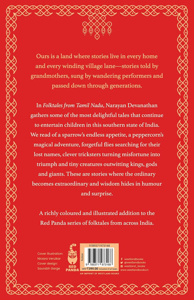 Folktales From Tamil Nadu - Paperback