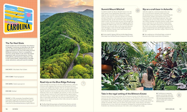 50 States The Ultimate Travel List - Hardback