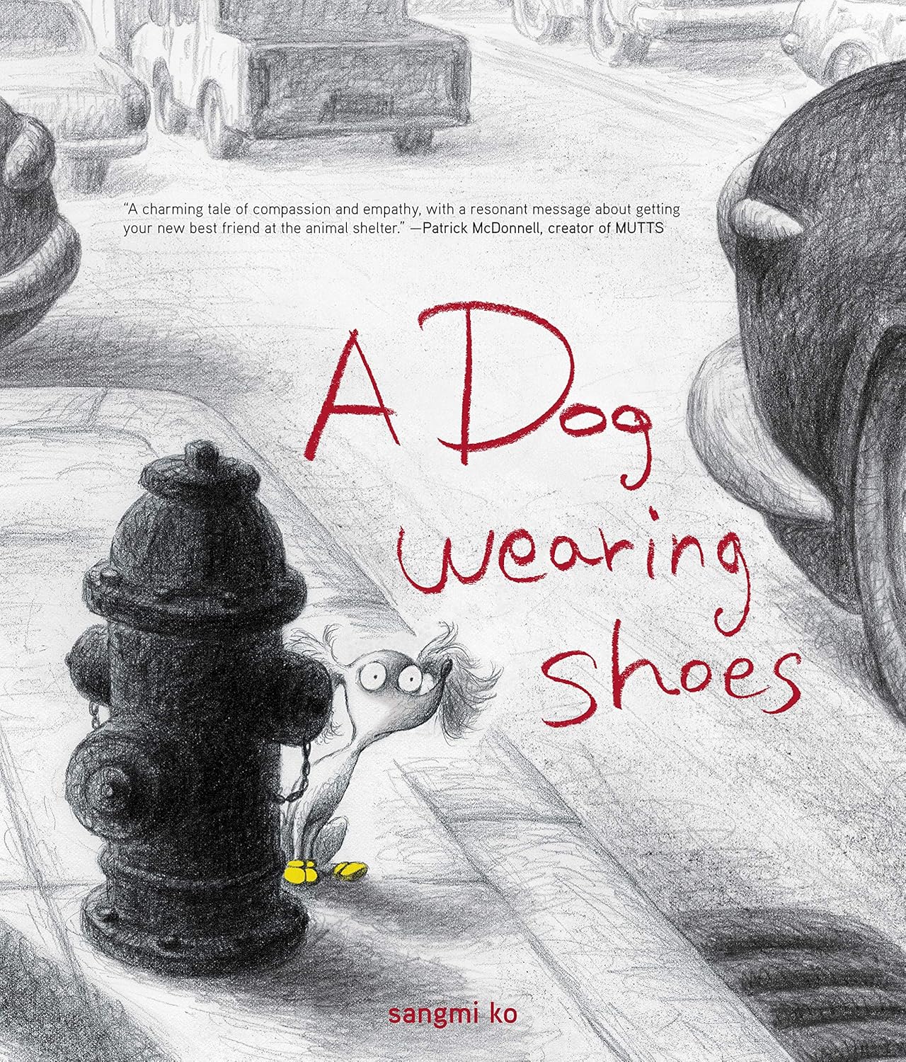 A Dog Wearing Shoes - Hardback