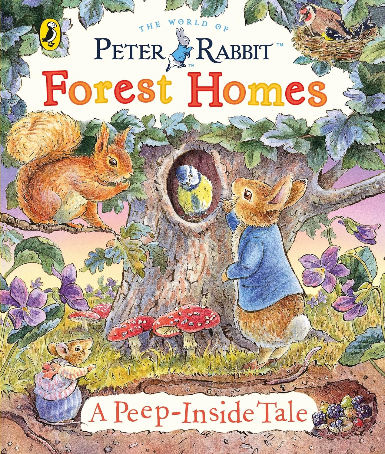 Peter Rabbit: Forest Homes A Peep-Inside - Board book